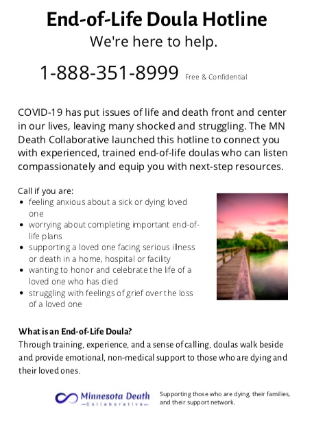 Doula Hotline Flyer